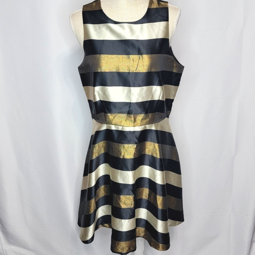 Daniel Cremieux Striped Dress in‎ Size 10